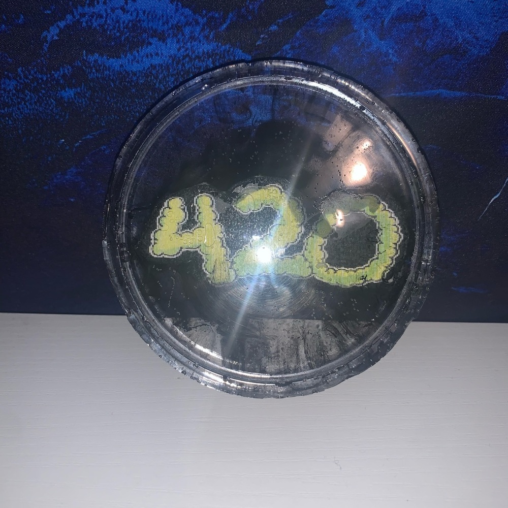 Custom Handmade Resin 420 Ash Tray